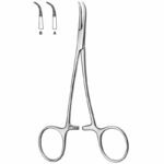 Slight Curve Haemostatic Forceps