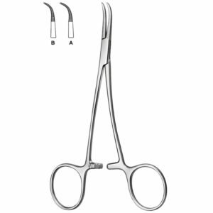 Slight Curve Haemostatic Forceps