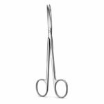 Slim Curved Surgical Scissors