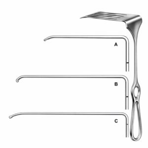 Slotted Blade Surgical Retractor