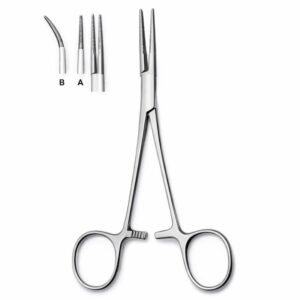 Straight Serrated Haemostatic Forceps