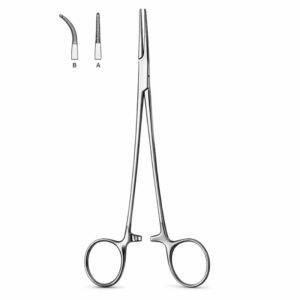 Straight Serrated Surgical Forceps