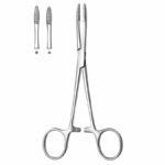 Straight Serration Haemostatic Forceps