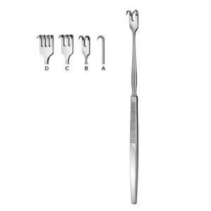 Triple Hook Surgical Retractor