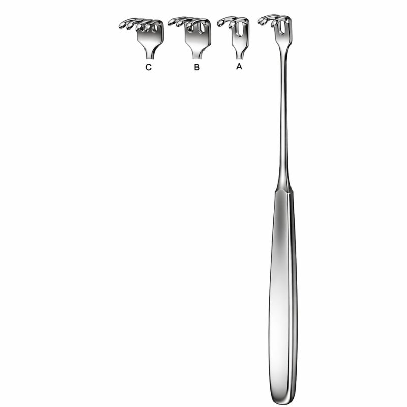 Triple Prong Surgical Retractor Triple Prong Surgical Retractor