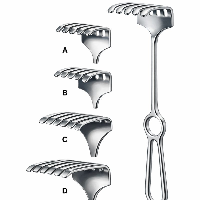 Wide Curve Prong Retractor Wide Curve Prong Retractor