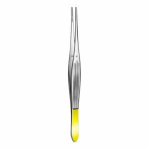 Yellow Grip Tissue Forceps