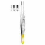 Yellow Scale Tissue Forceps