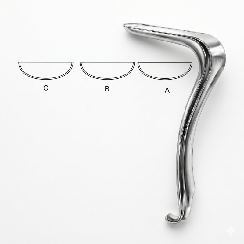 1.Professional Gynecology Instrument Model Professional Gynecology Instrument Model
