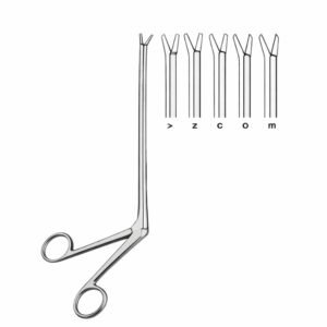 Angled Laminectomy Rongeur Instrument