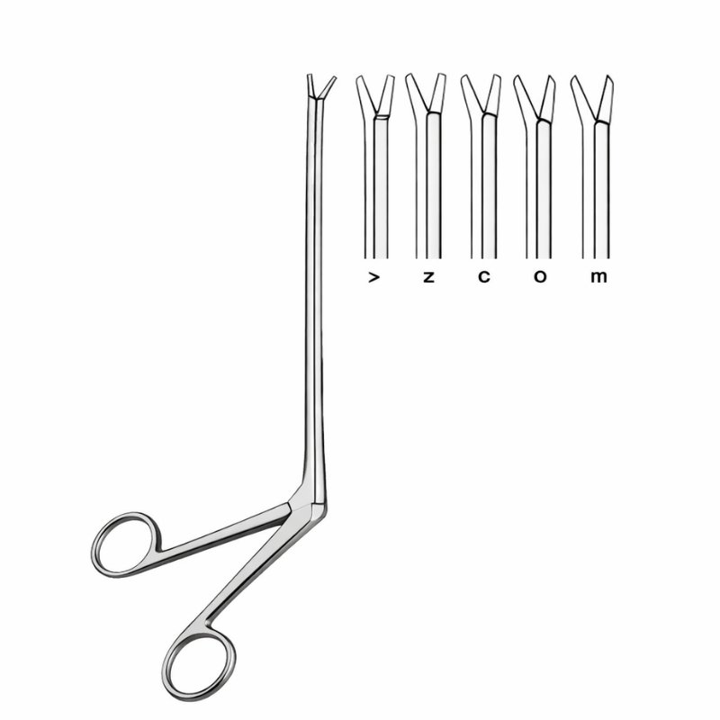 Angled Laminectomy Rongeur Instrument Angled Laminectomy Rongeur Instrument
