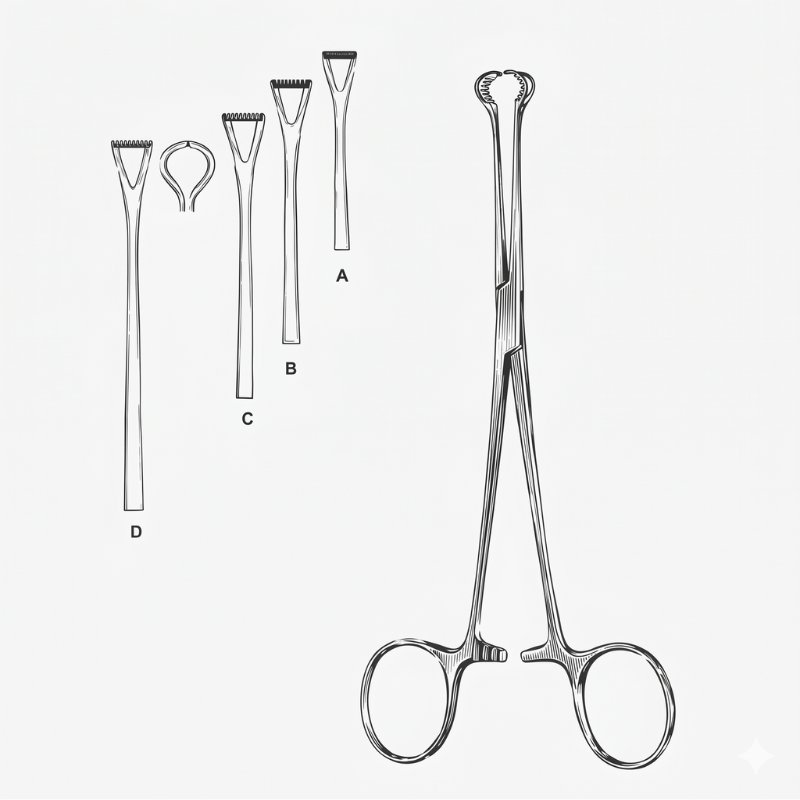 Babcock Delicate Tissue Forceps Babcock Delicate Tissue Forceps