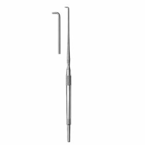 Curved Bone Curette Instrument