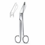 Esmarch Bandage Scissors Plastic Ring
