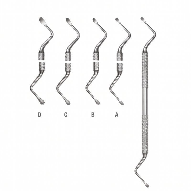 Essential Recovery Bone Curette Essential Recovery Bone Curette