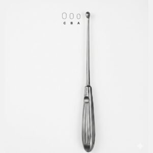 Modern Metal Bone Curette