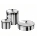 Specialized Round Metal Container